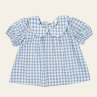 PRE ORDER Rudy Blouse - Bluebell Check