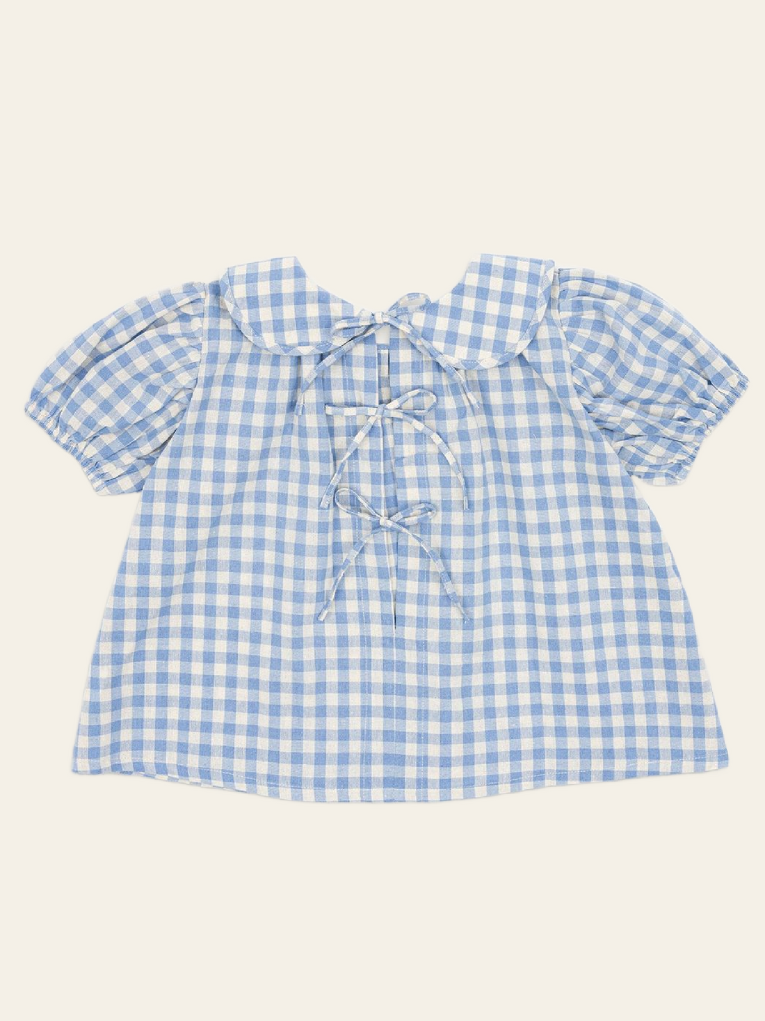 PRE ORDER Rudy Blouse - Bluebell Check