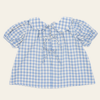 PRE ORDER Rudy Blouse - Bluebell Check